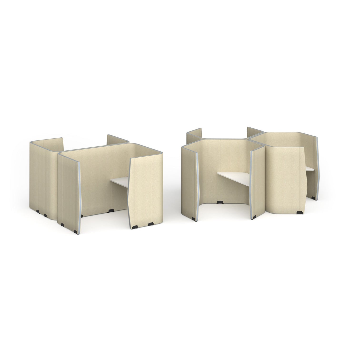 Priva angled workstations