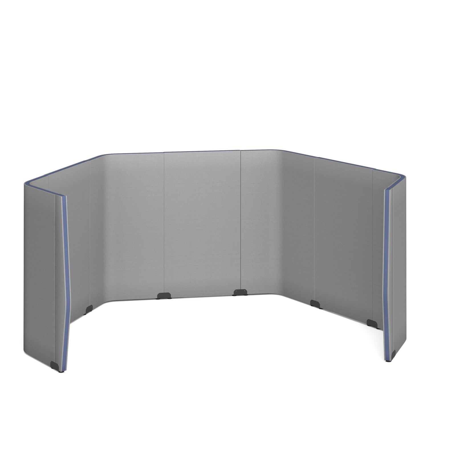 Priva half hexagon modular screens