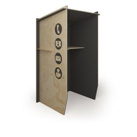 Piano solo acoustic booth