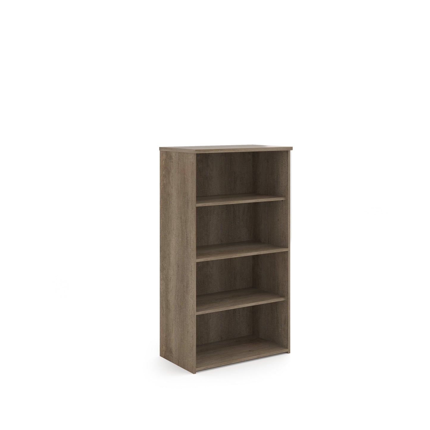 Universal bookcase with shelves