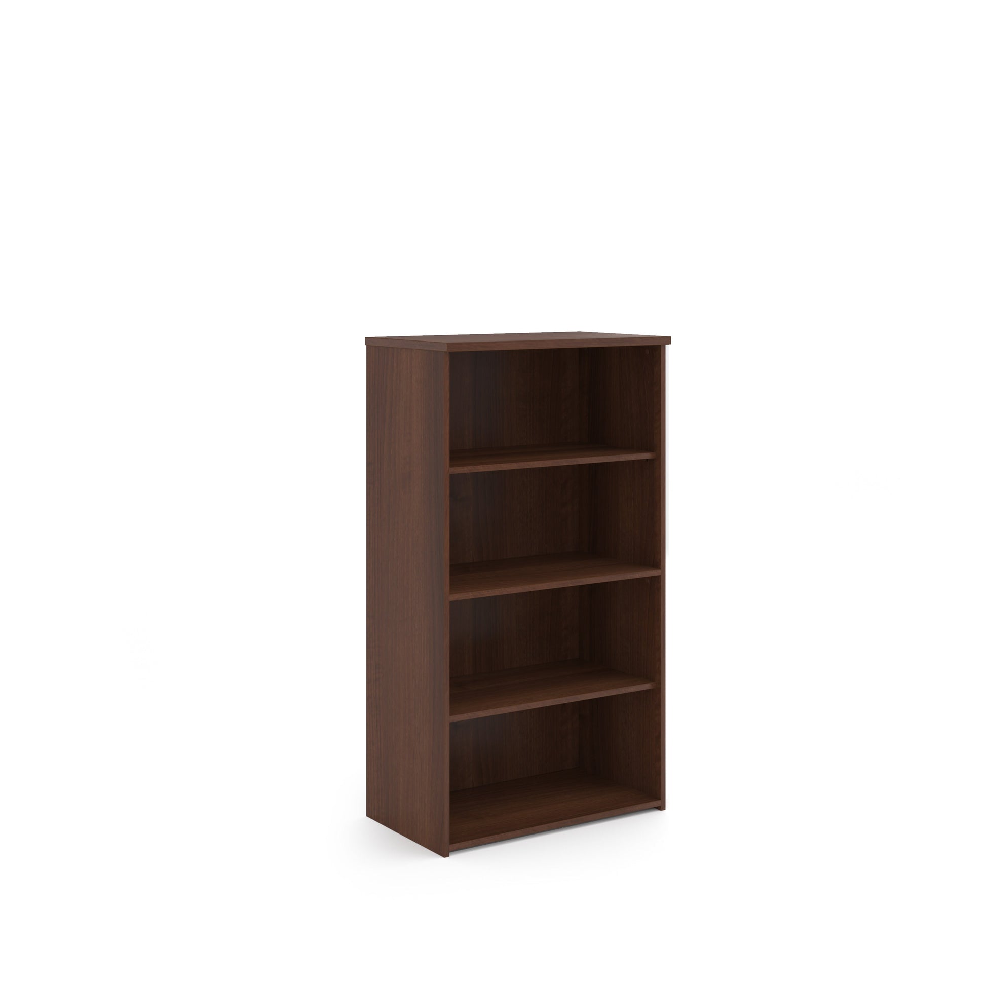 Universal bookcase with shelves