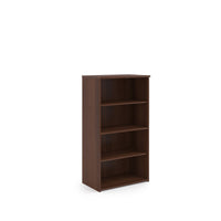 Universal bookcase with shelves