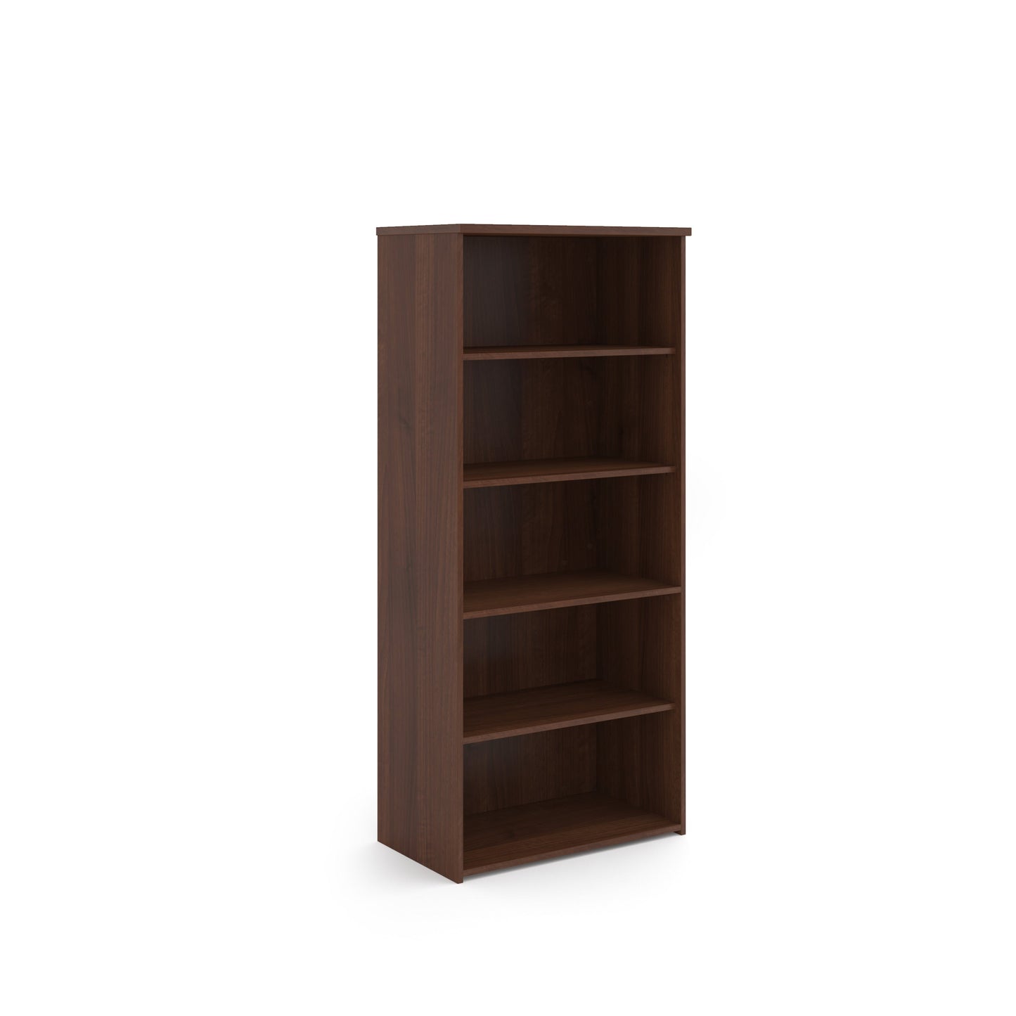 Universal bookcase with shelves