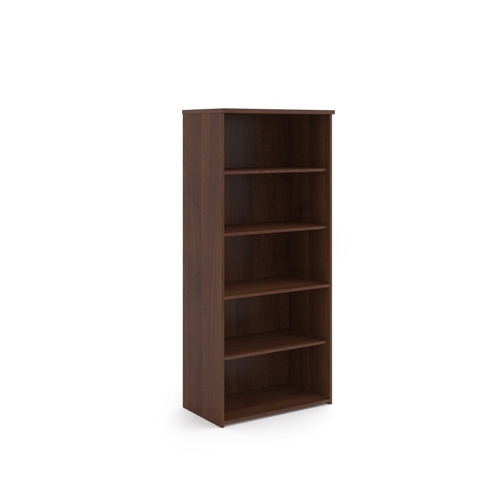 Universal bookcase with shelves