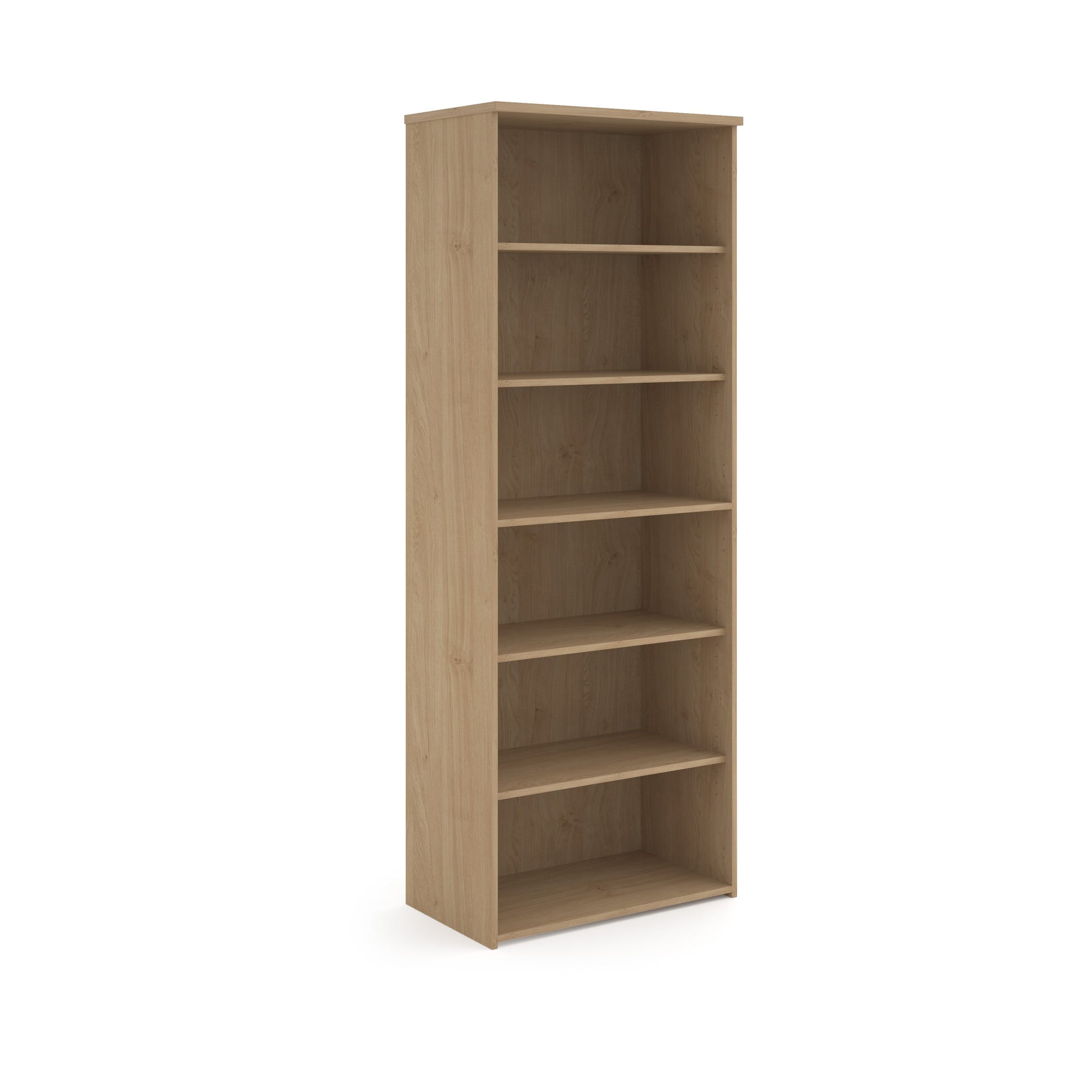 Universal bookcase with shelves