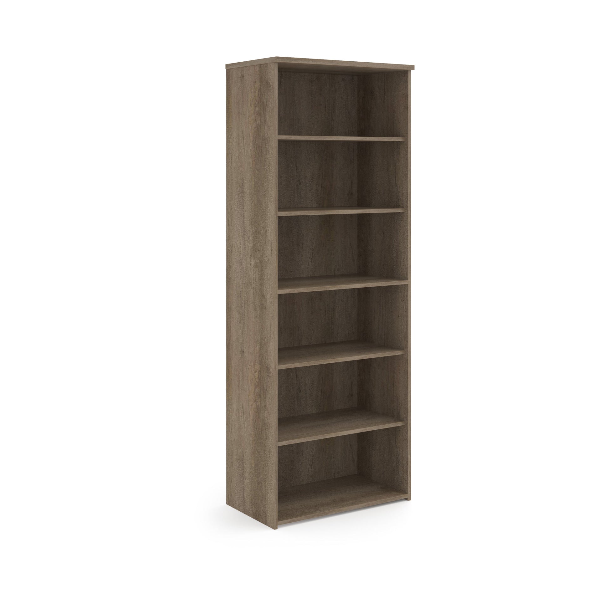 Universal bookcase with shelves