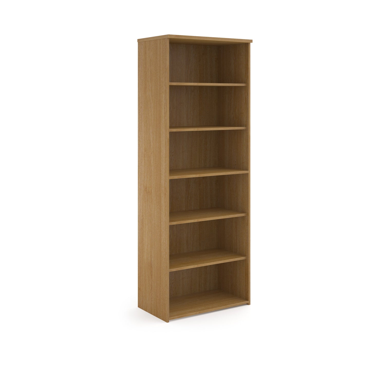 Universal bookcase with shelves