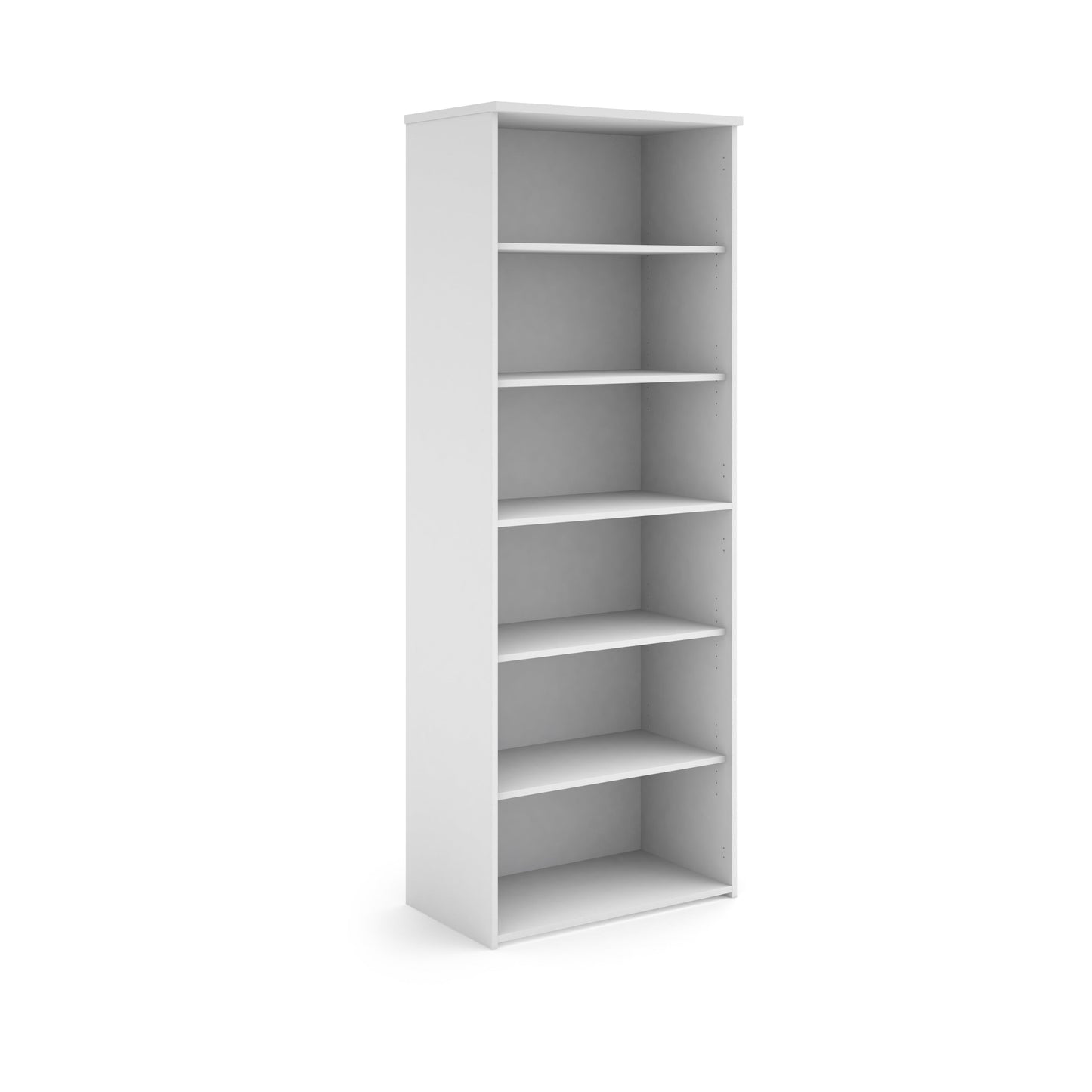 Universal bookcase with shelves