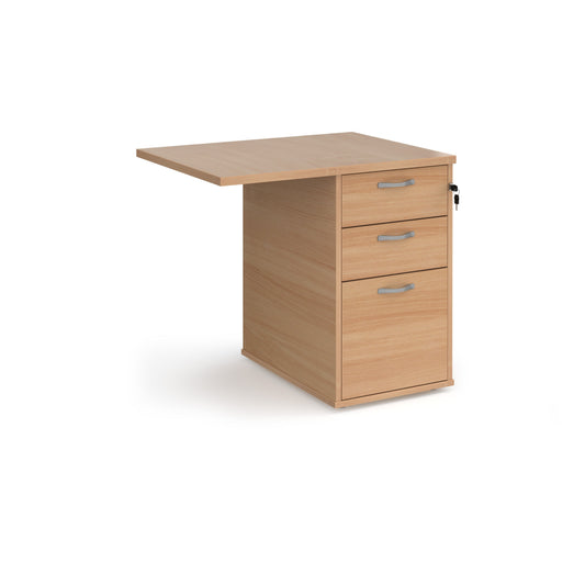 Desk extension pedestal