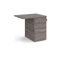 Desk extension pedestal