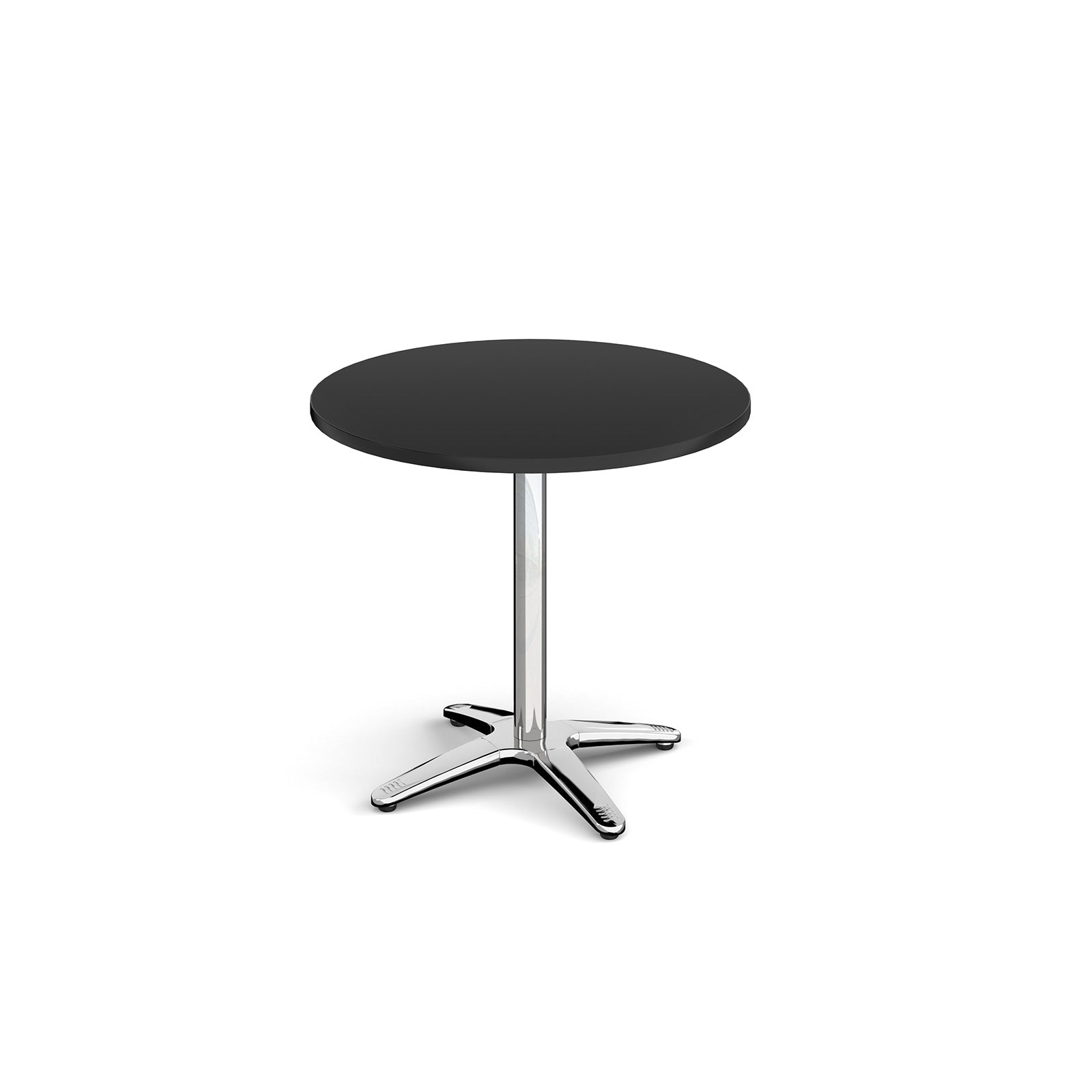 Roma circular dining table with 4 leg base