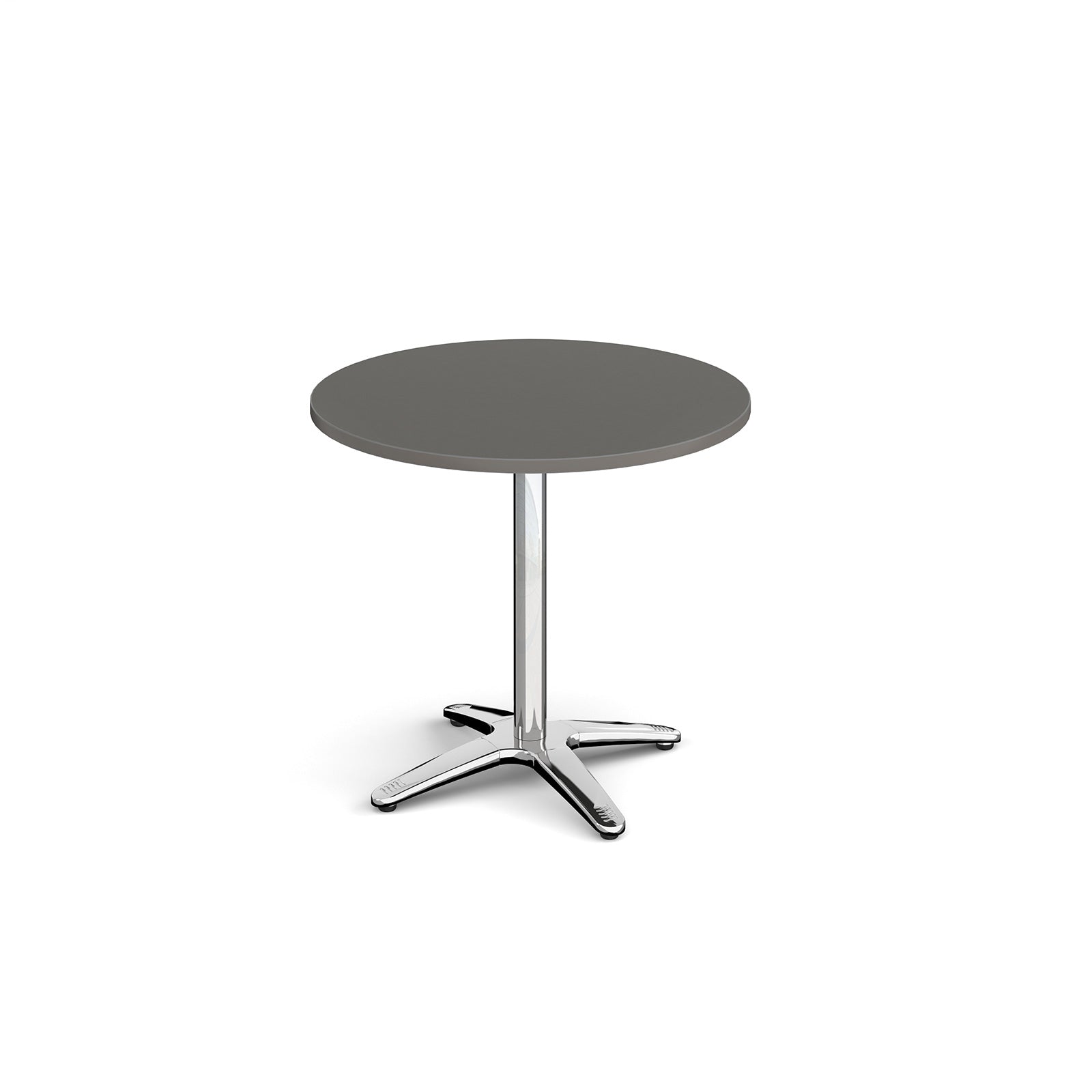 Roma circular dining table with 4 leg base