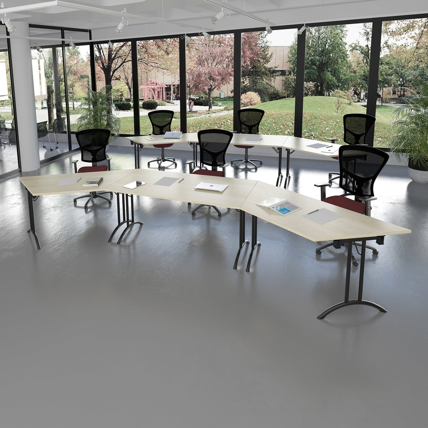 Senza mesh back operator chair