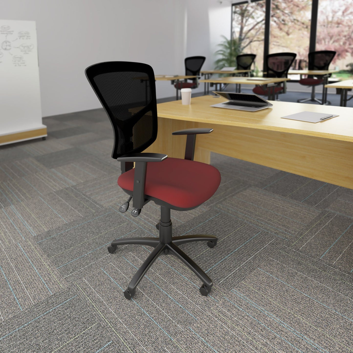 Senza high mesh back operator chair