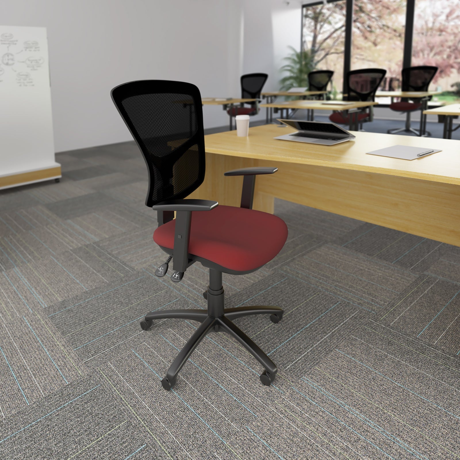 Senza high mesh back operator chair