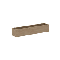 Show planter box add-on for mobile A-frame caddy system
