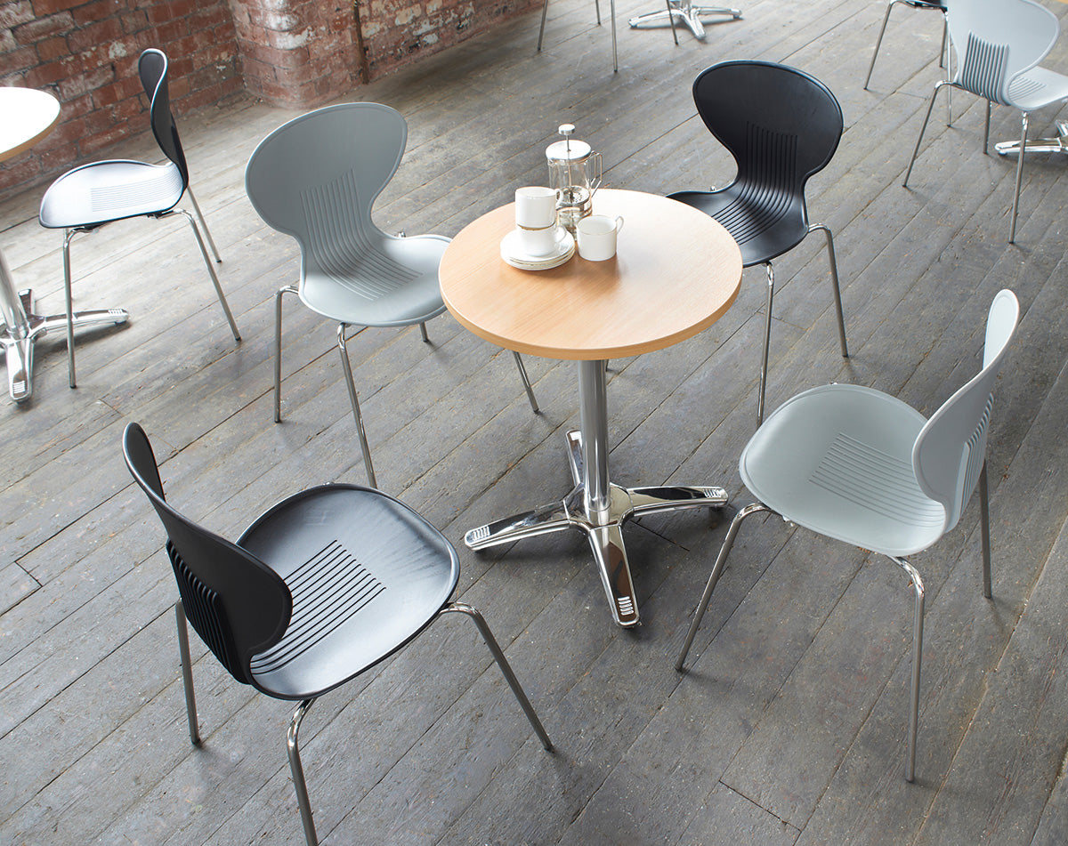 Sienna one piece shell chair (pack of 4)