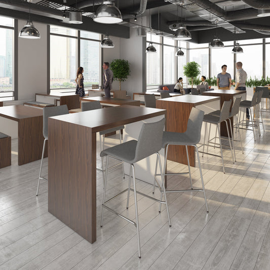 Slab Poseur dining table