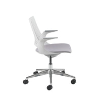 Solus designer operators chair with upholstered seat
