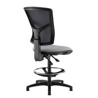 Senza mesh back draughtsman's chair