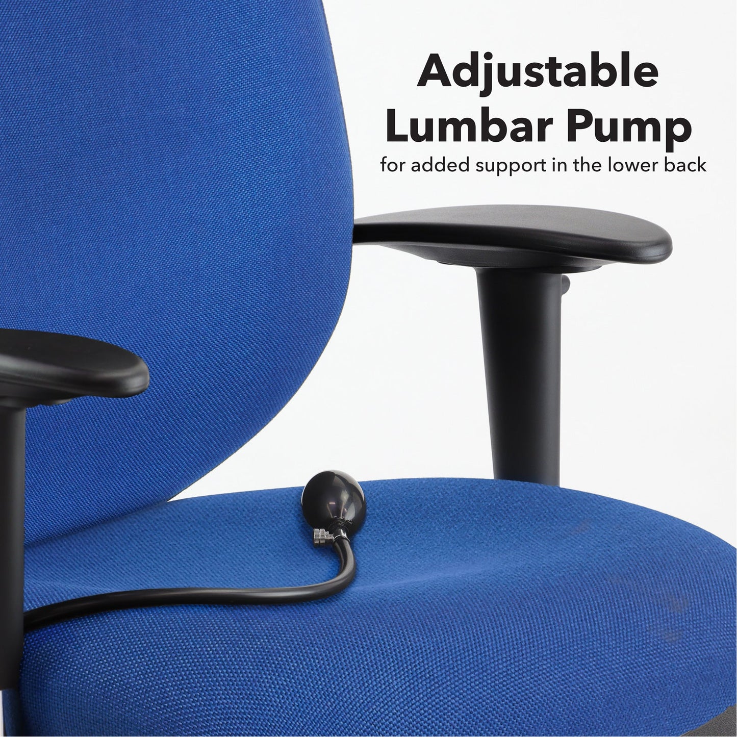 Sofia adjustable lumbar operators chair