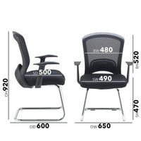 Solaris mesh visitors chair