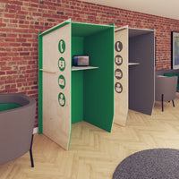 Piano solo acoustic booth