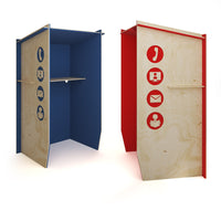 Piano solo acoustic booth