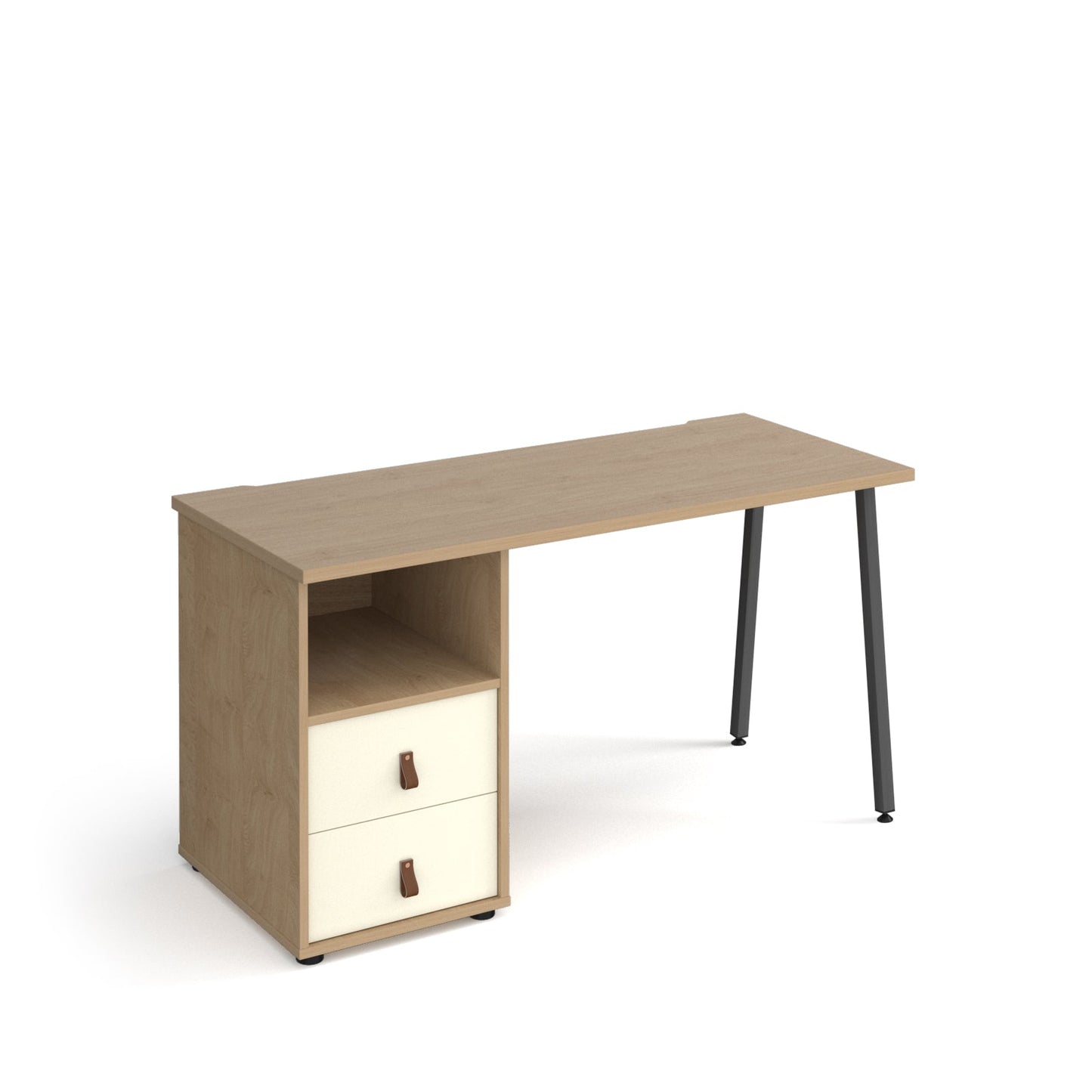 Sparta desk, ped with draws