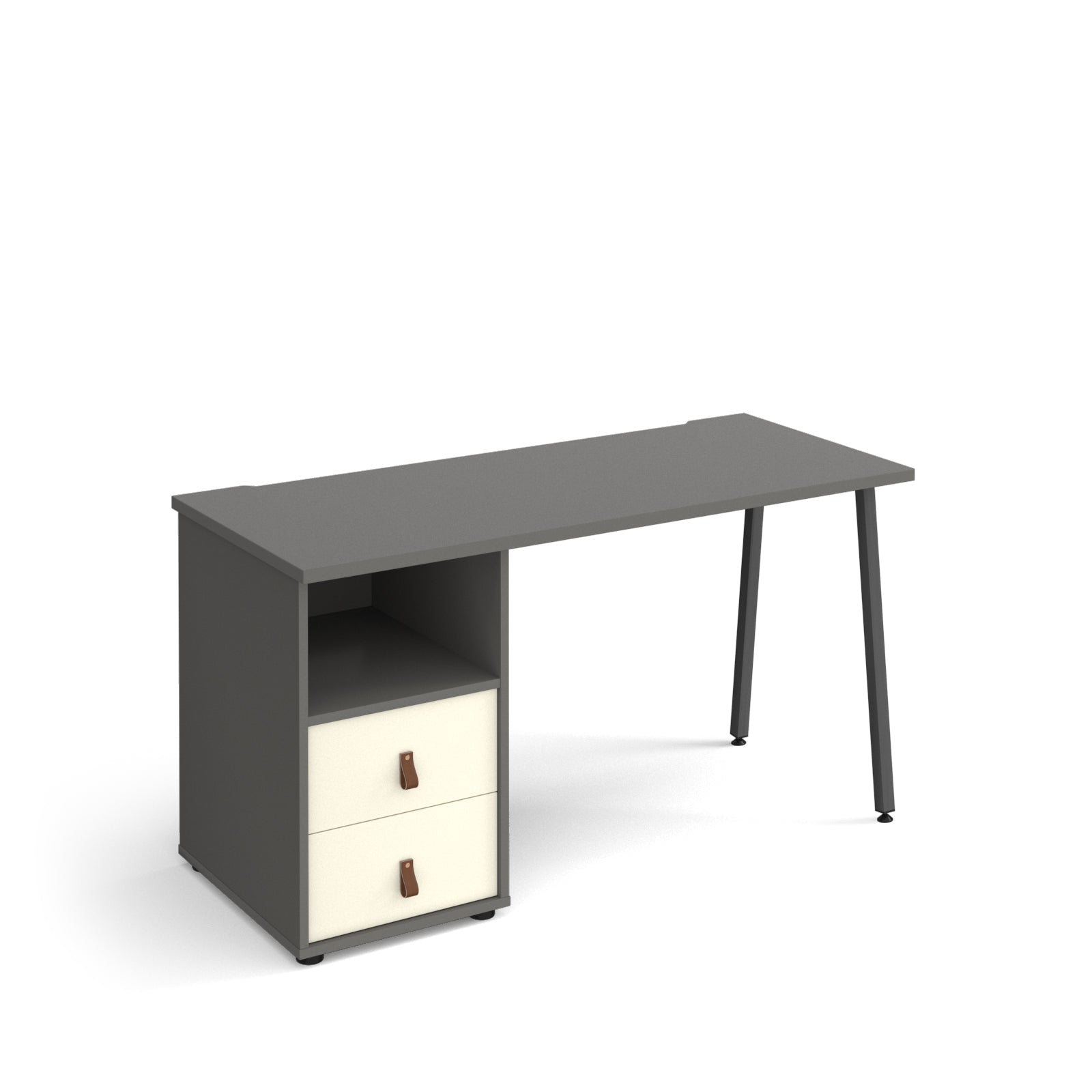 Sparta desk, ped with draws