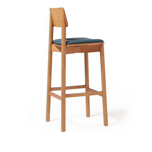 Stark Backrest Stool with Seat Pad