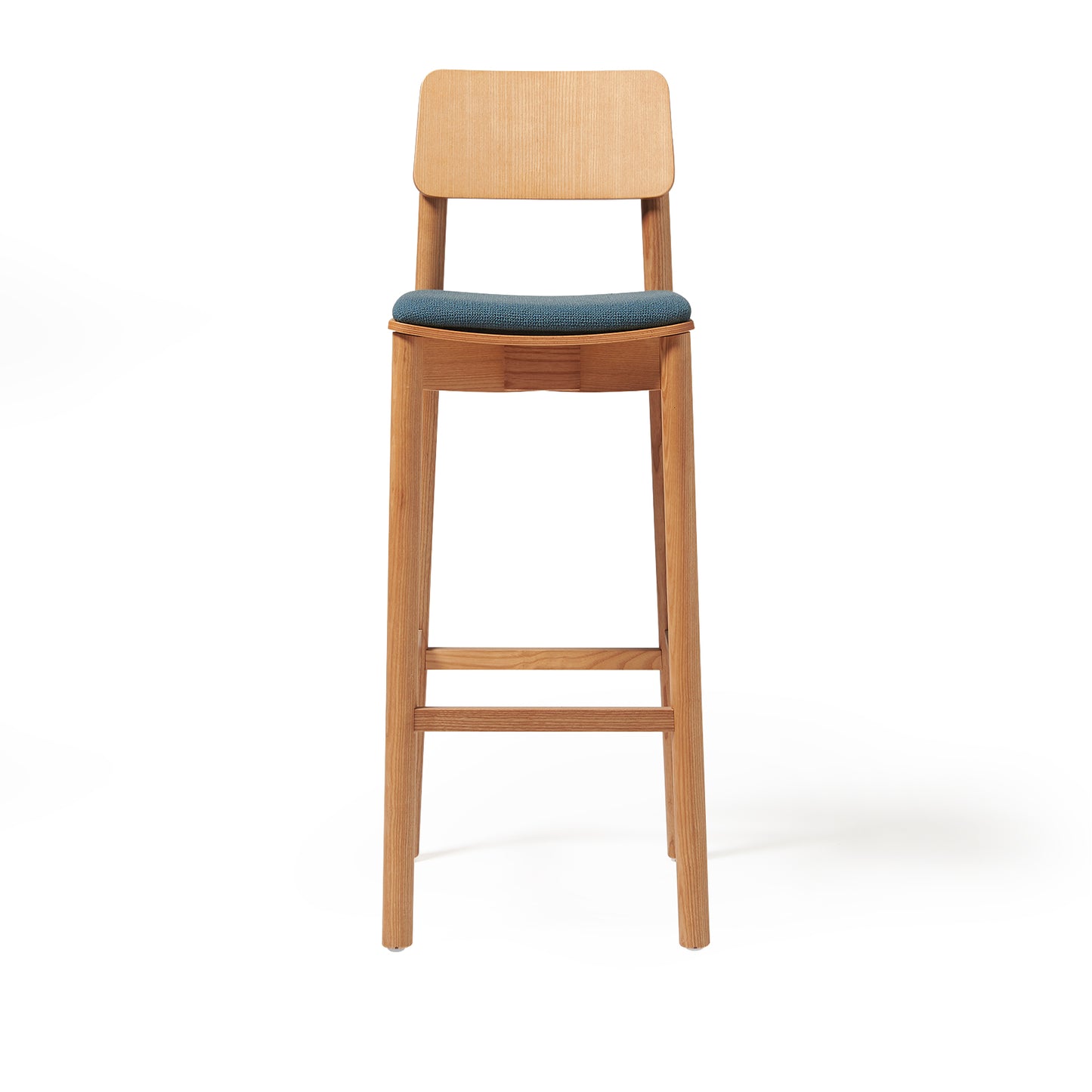 Stark Backrest Stool with Seat Pad