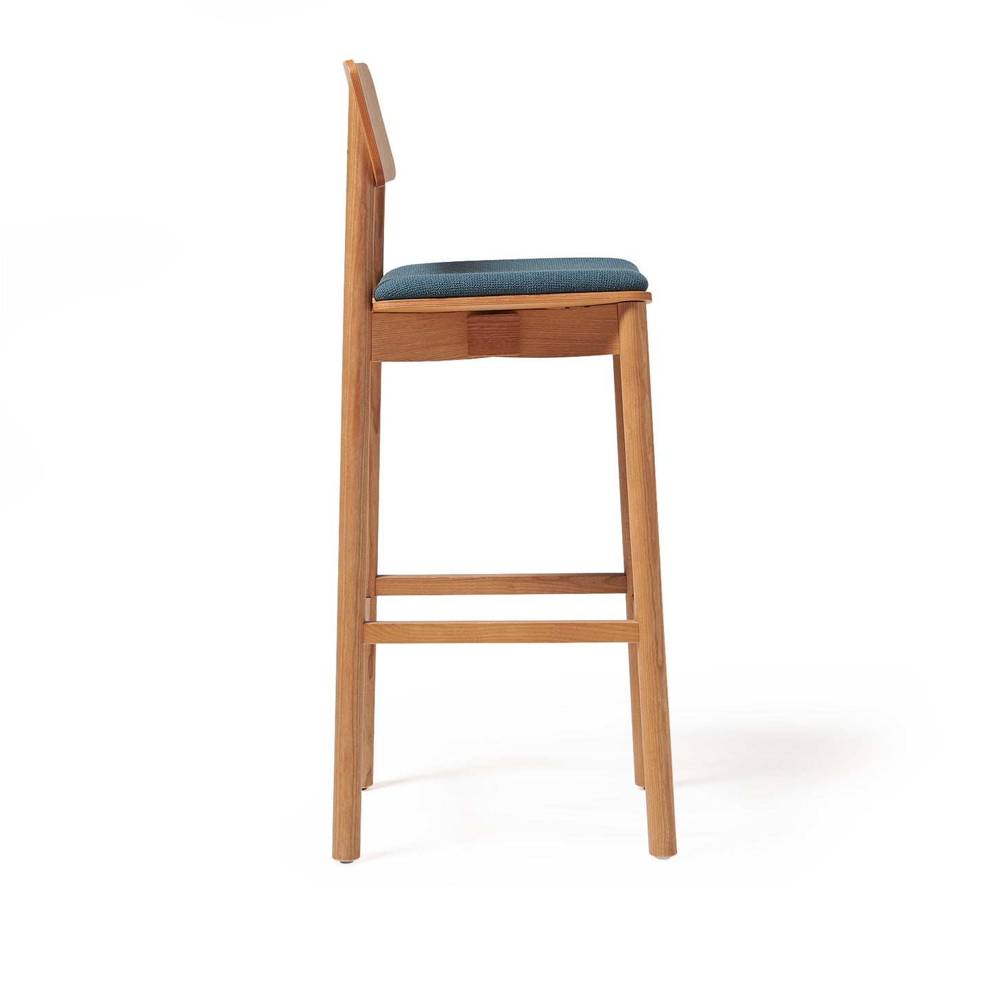 Stark Backrest Stool with Seat Pad
