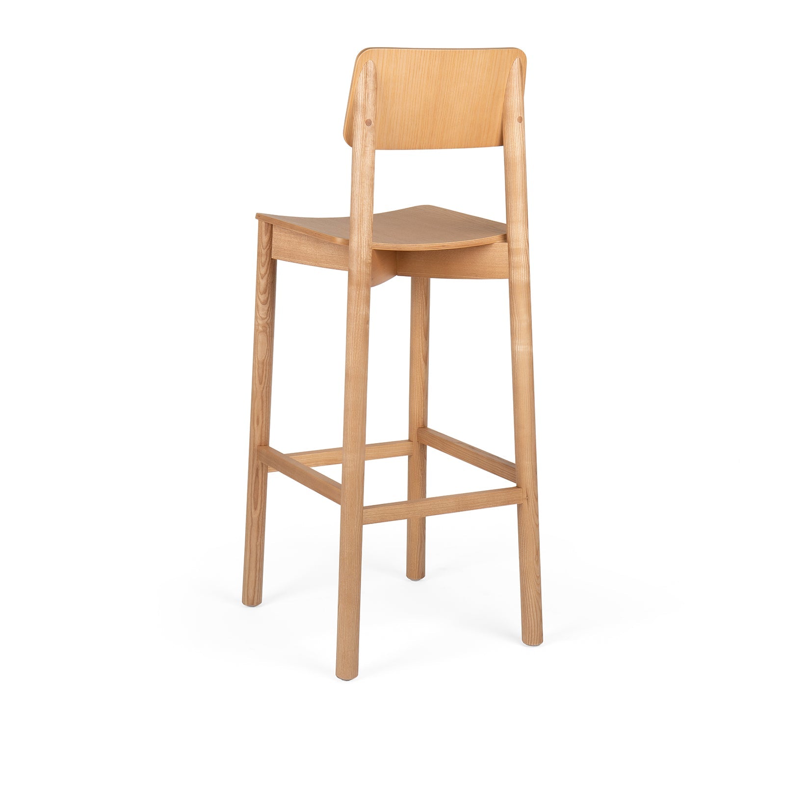Stark Stool with Backrest