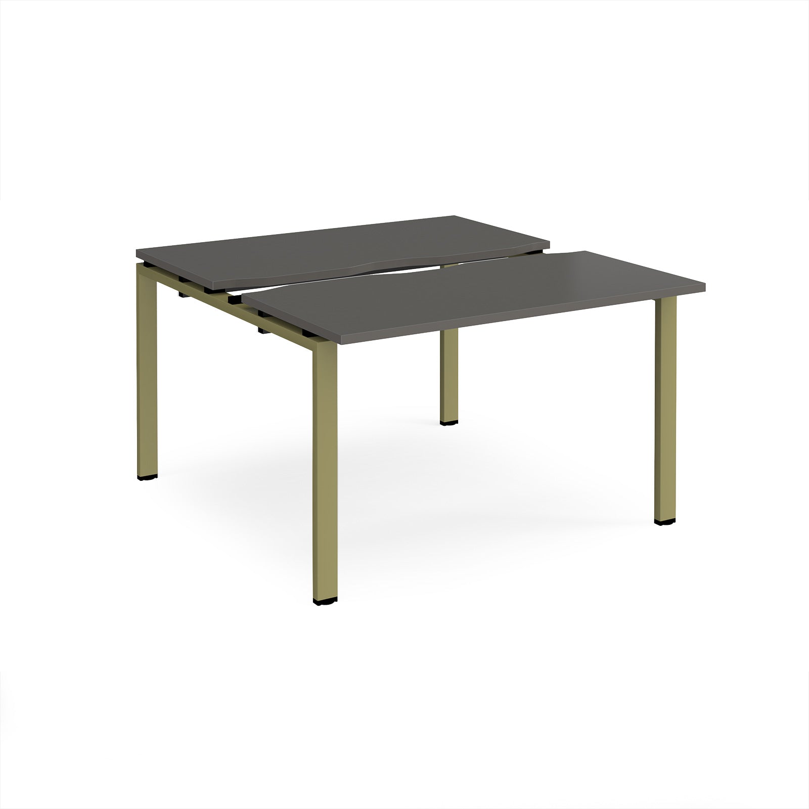 Adapt sliding top B2B desks 1200mm deep