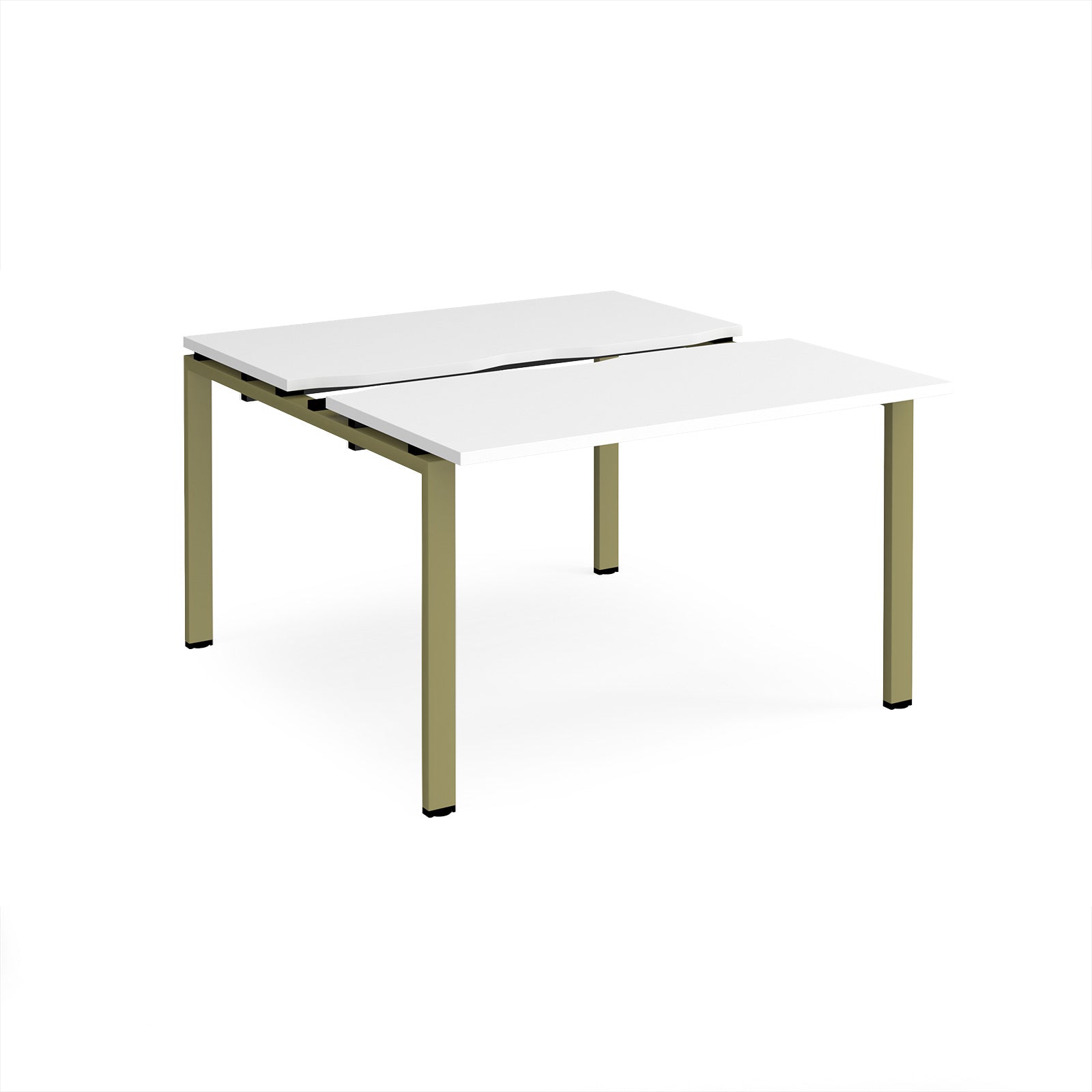 Adapt sliding top B2B desks 1200mm deep