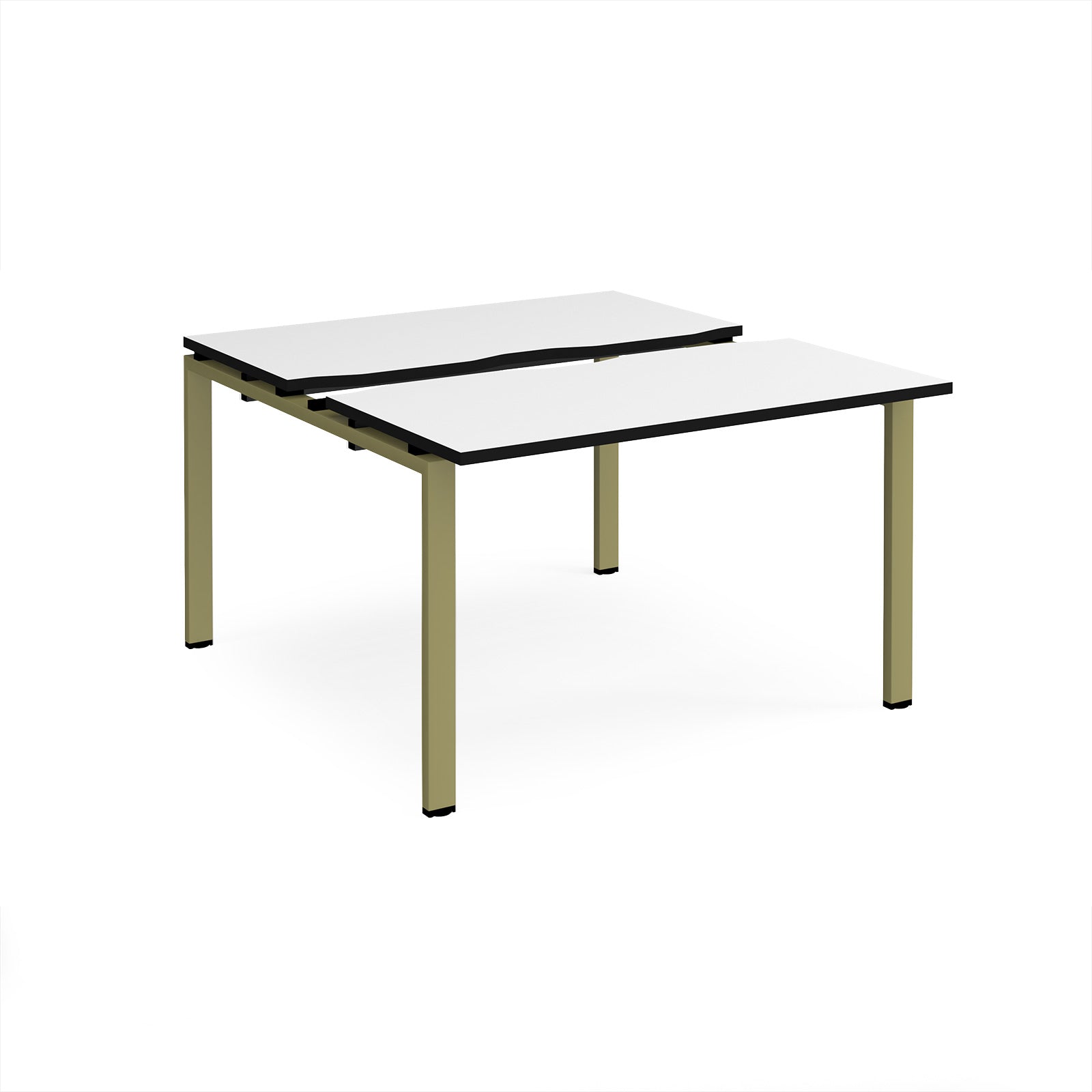 Adapt sliding top B2B desks 1200mm deep
