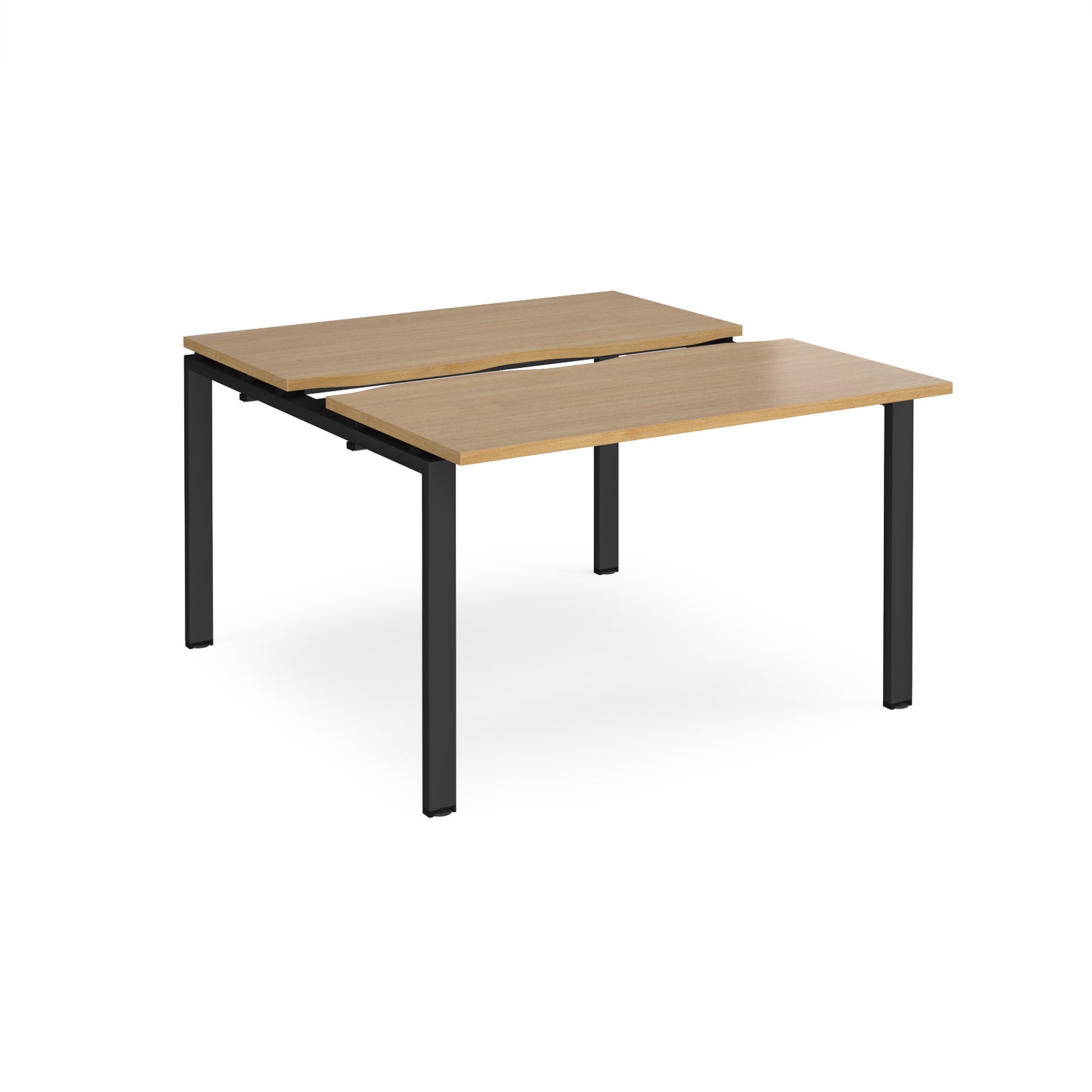 Adapt sliding top B2B desks 1200mm deep