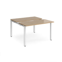 Adapt sliding top B2B desks 1200mm deep