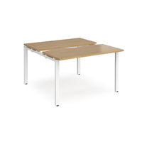 Adapt sliding top B2B desks 1200mm deep