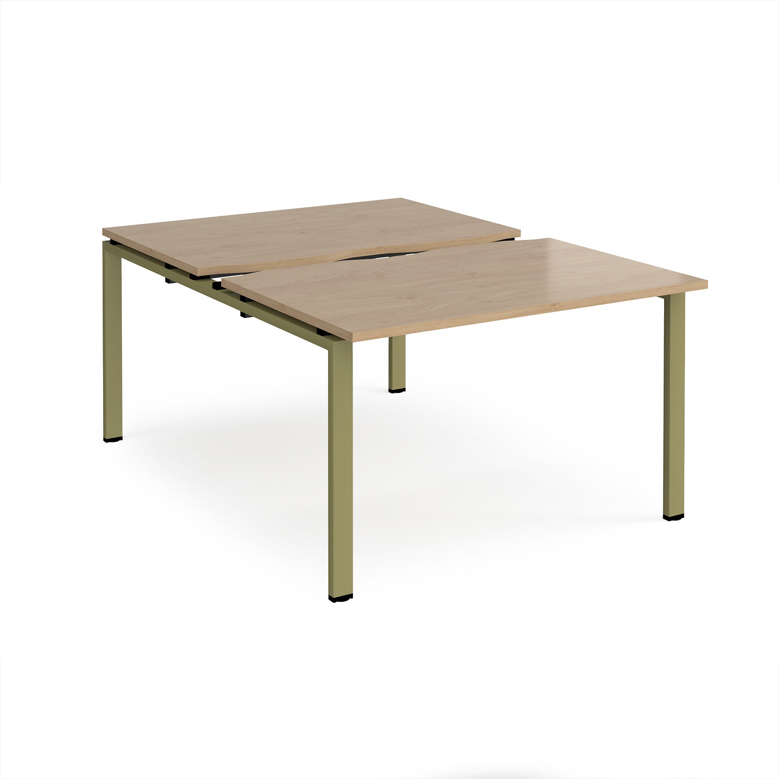 Adapt sliding top B2B desks 1600mm deep