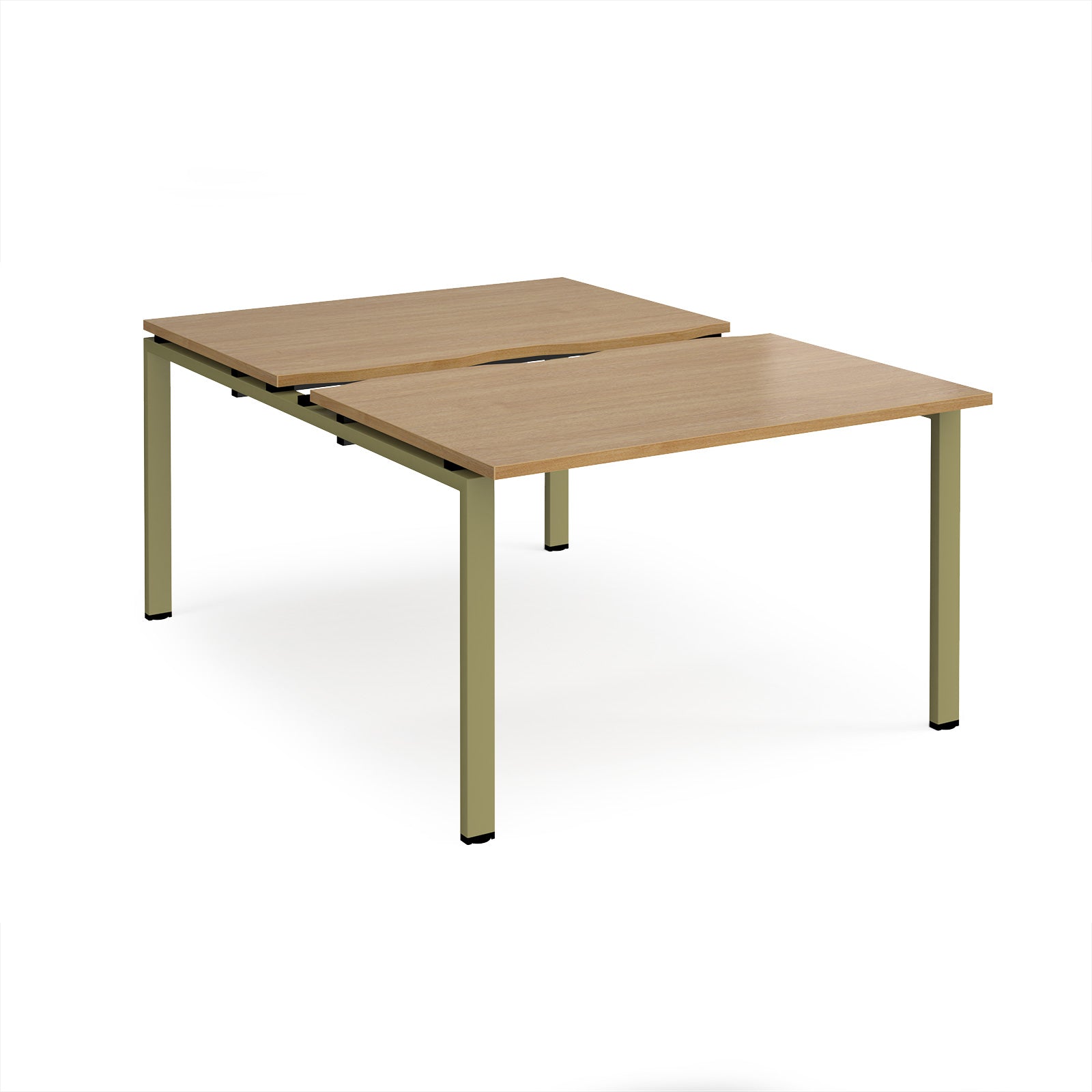 Adapt sliding top B2B desks 1600mm deep