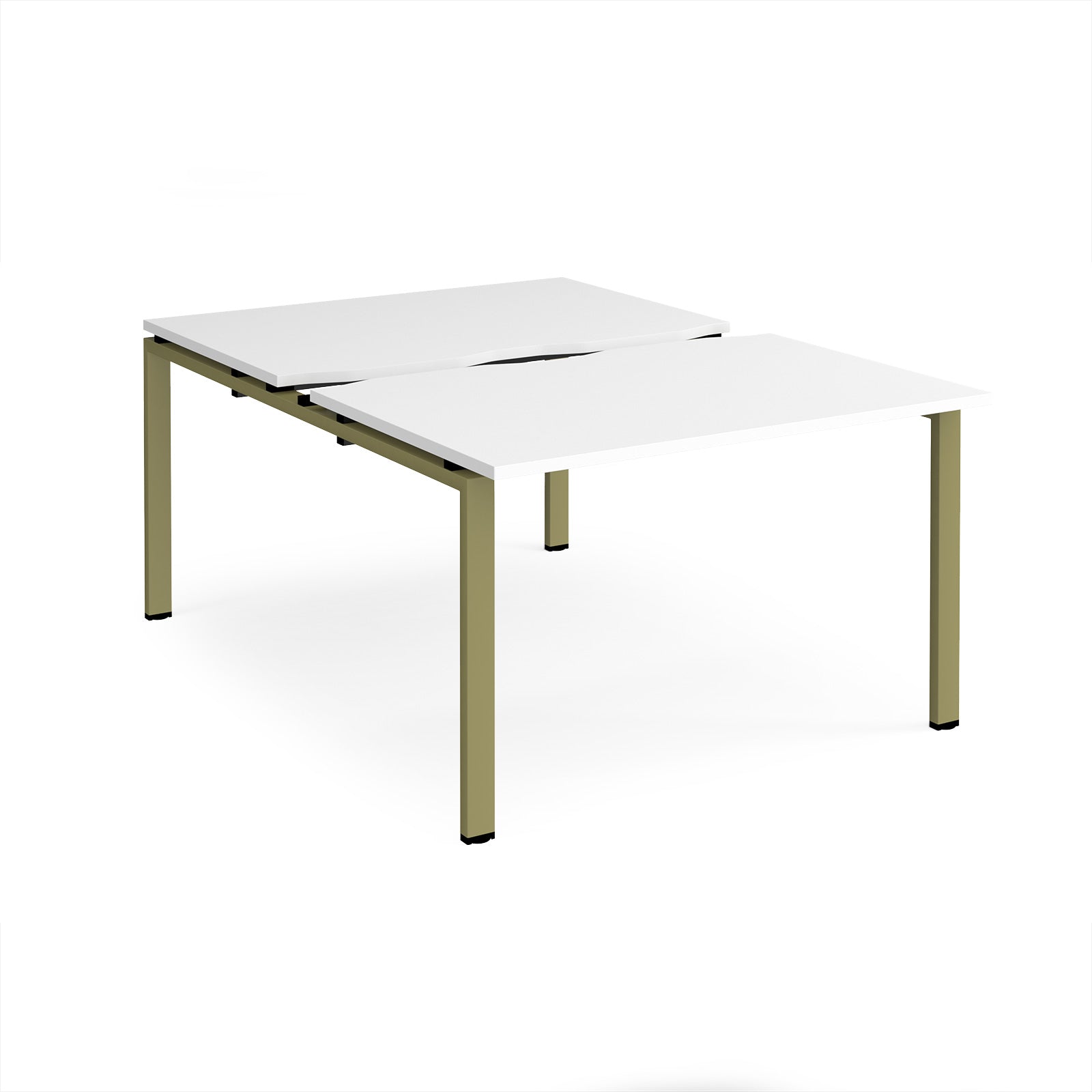 Adapt sliding top B2B desks 1600mm deep