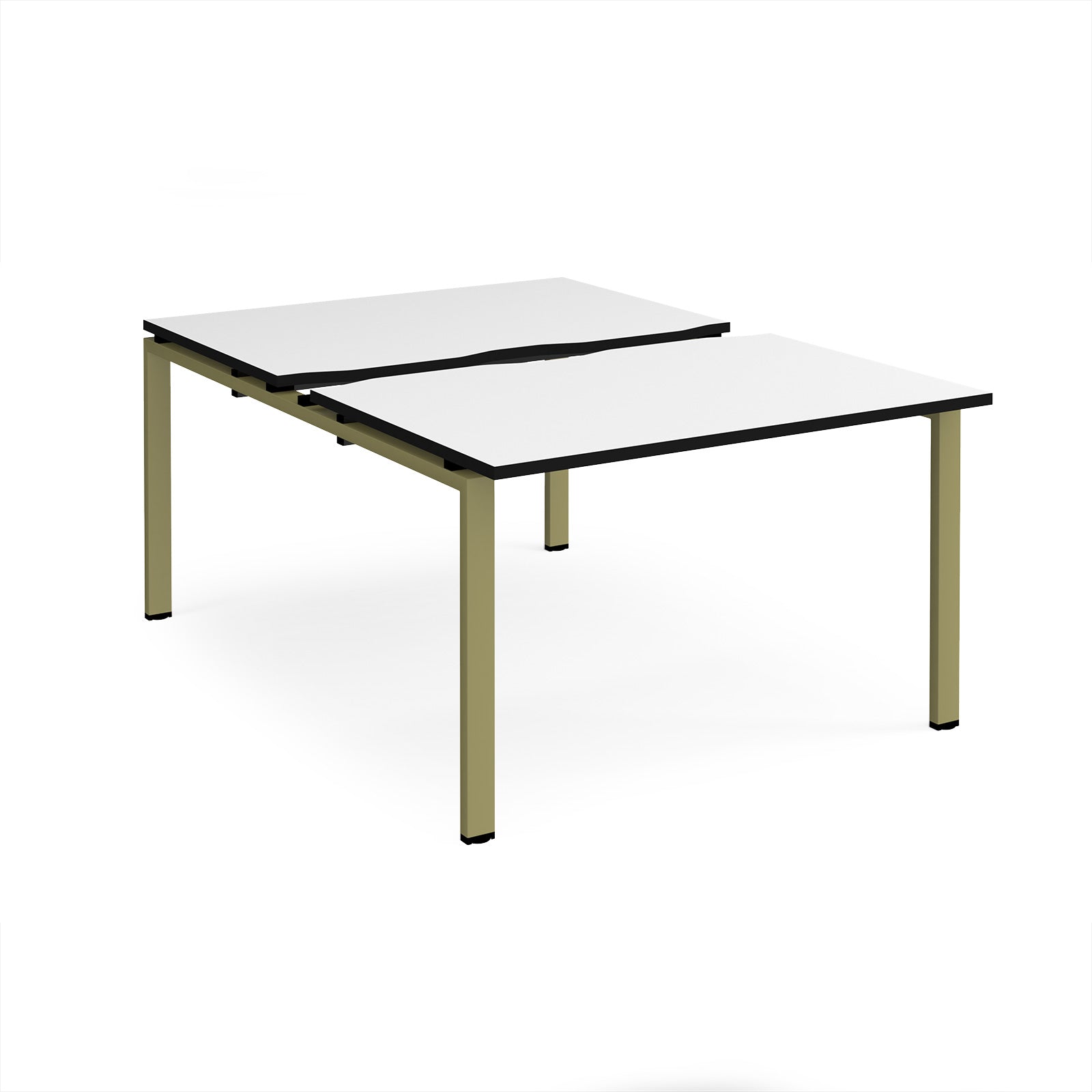 Adapt sliding top B2B desks 1600mm deep
