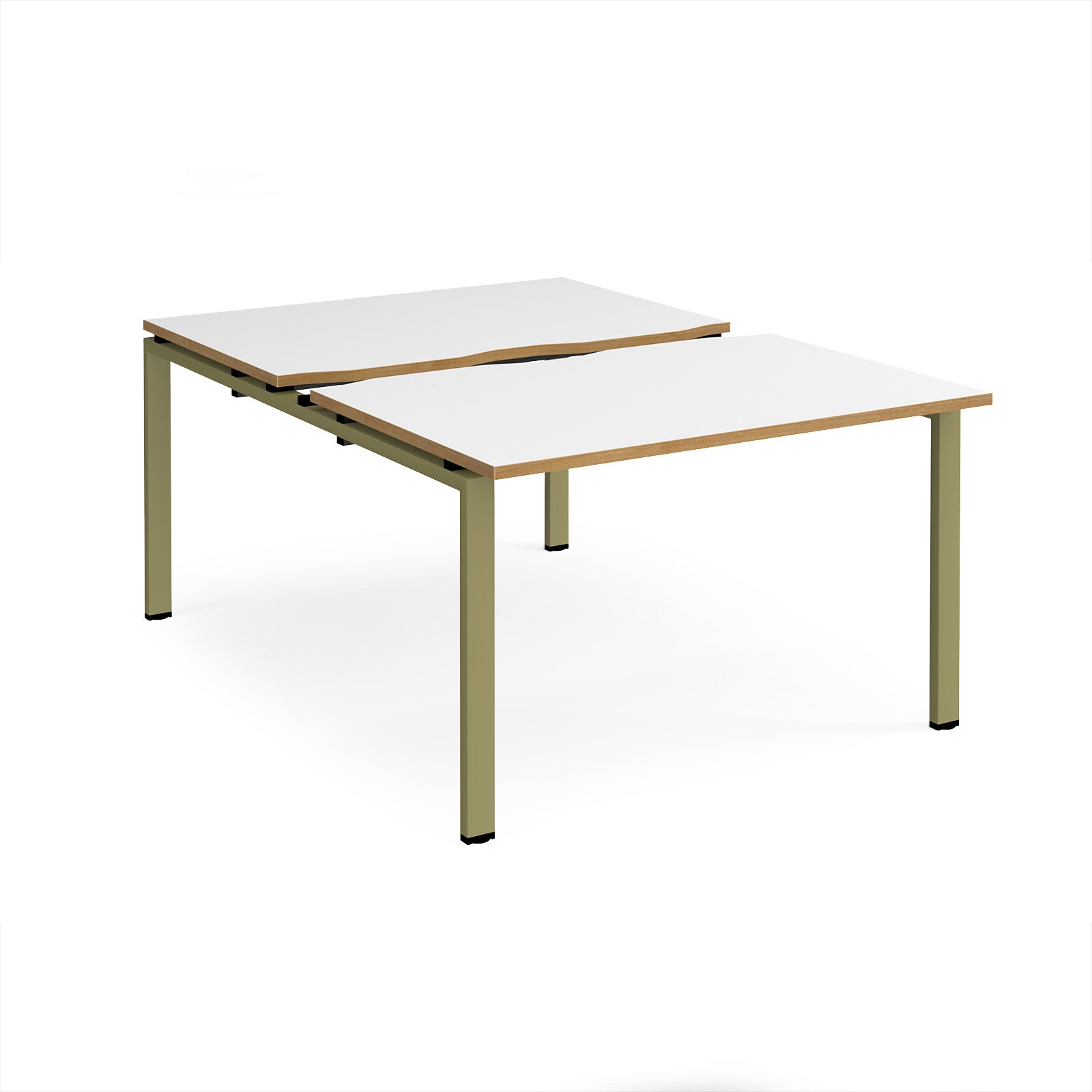 Adapt sliding top B2B desks 1600mm deep