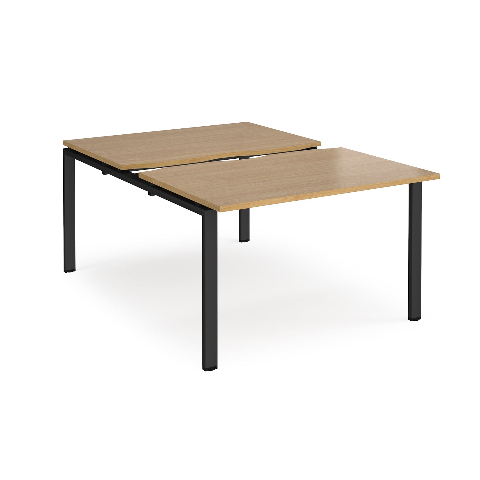 Adapt sliding top B2B desks 1600mm deep