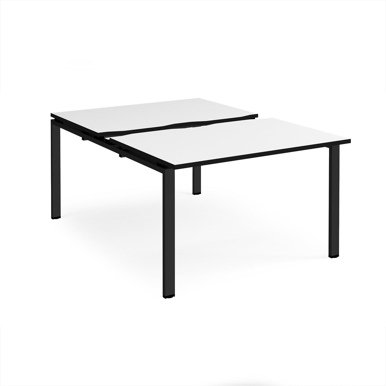 Adapt sliding top B2B desks 1600mm deep