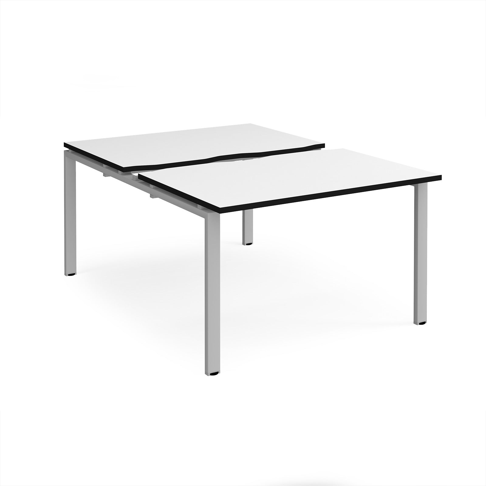 Adapt sliding top B2B desks 1600mm deep