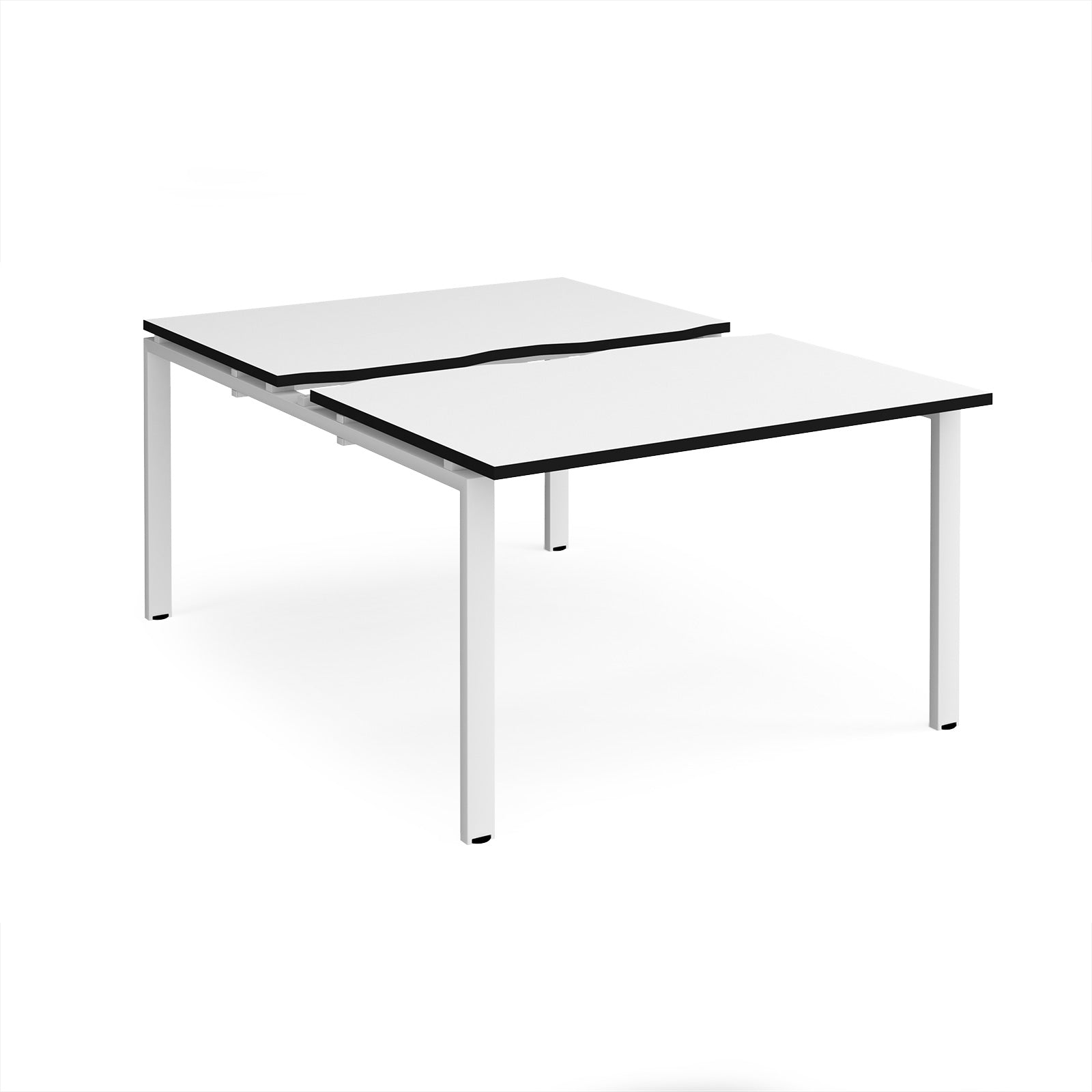 Adapt sliding top B2B desks 1600mm deep