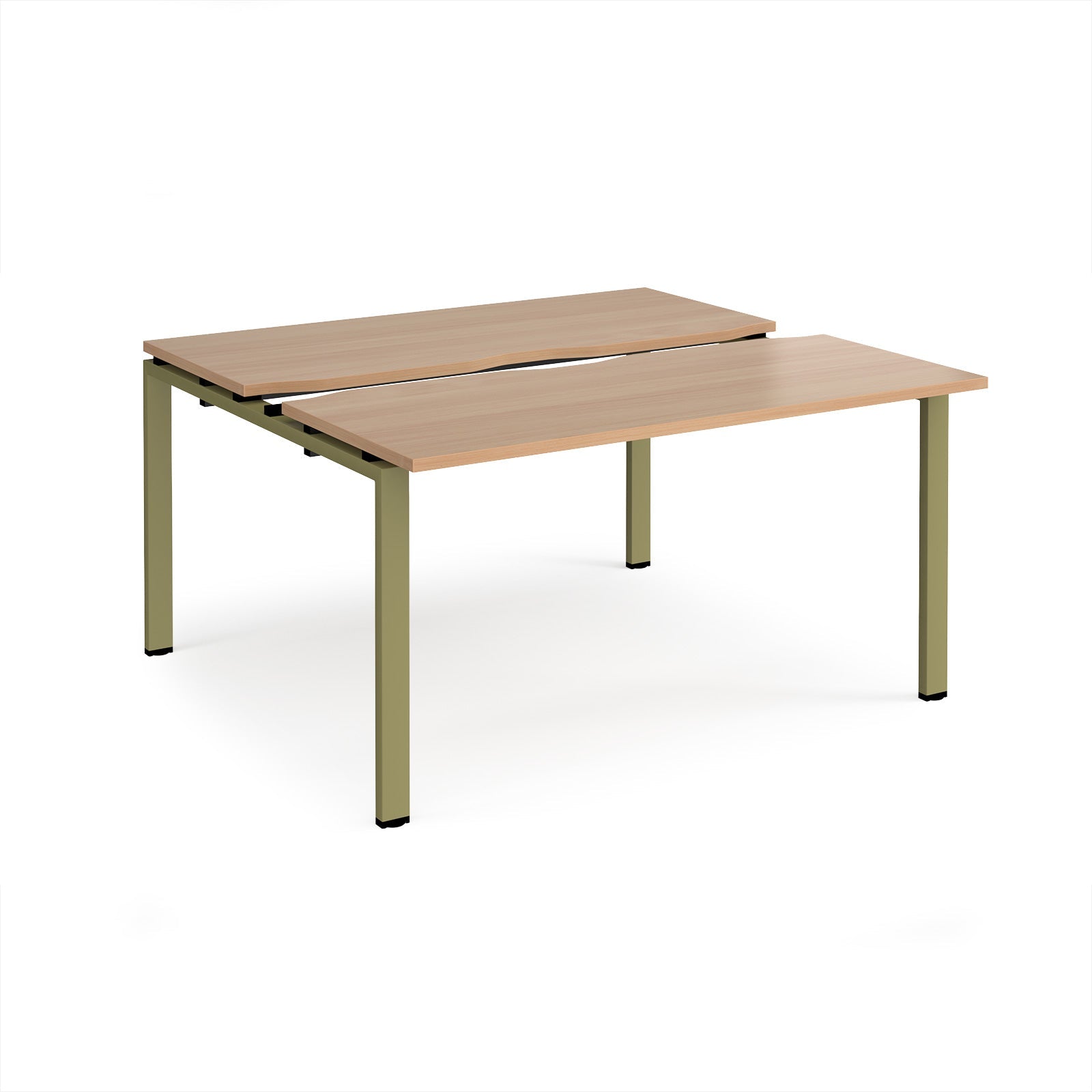 Adapt sliding top B2B desks 1200mm deep